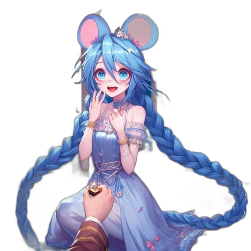 staff, creature, dress, animal transparent PNG cut-out