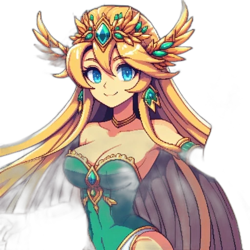 crown, dragon, dress, fantasy art transparent PNG cut-out