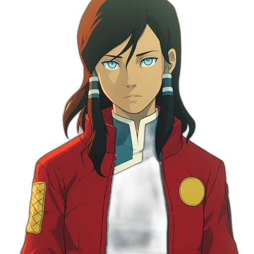 jacket, staff, face, anime transparent PNG cut-out