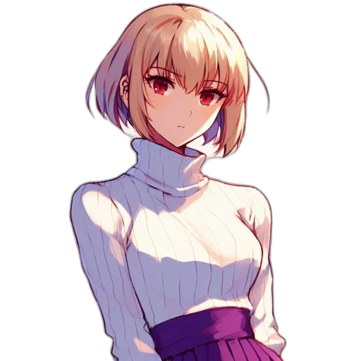dress, jacket, staff, flower transparent PNG cut-out