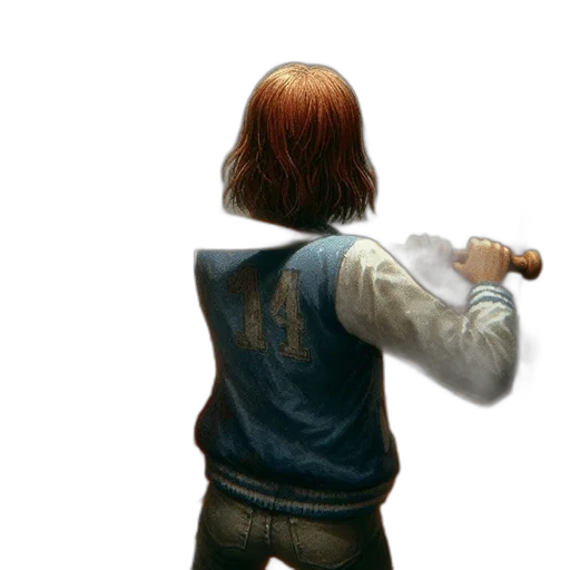 jacket, staff, weapon, sword transparent PNG cut-out