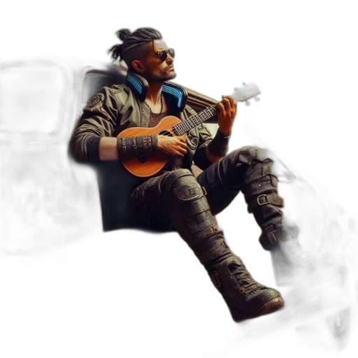 jacket, concept art, pixel art, fantasy art transparent PNG cut-out
