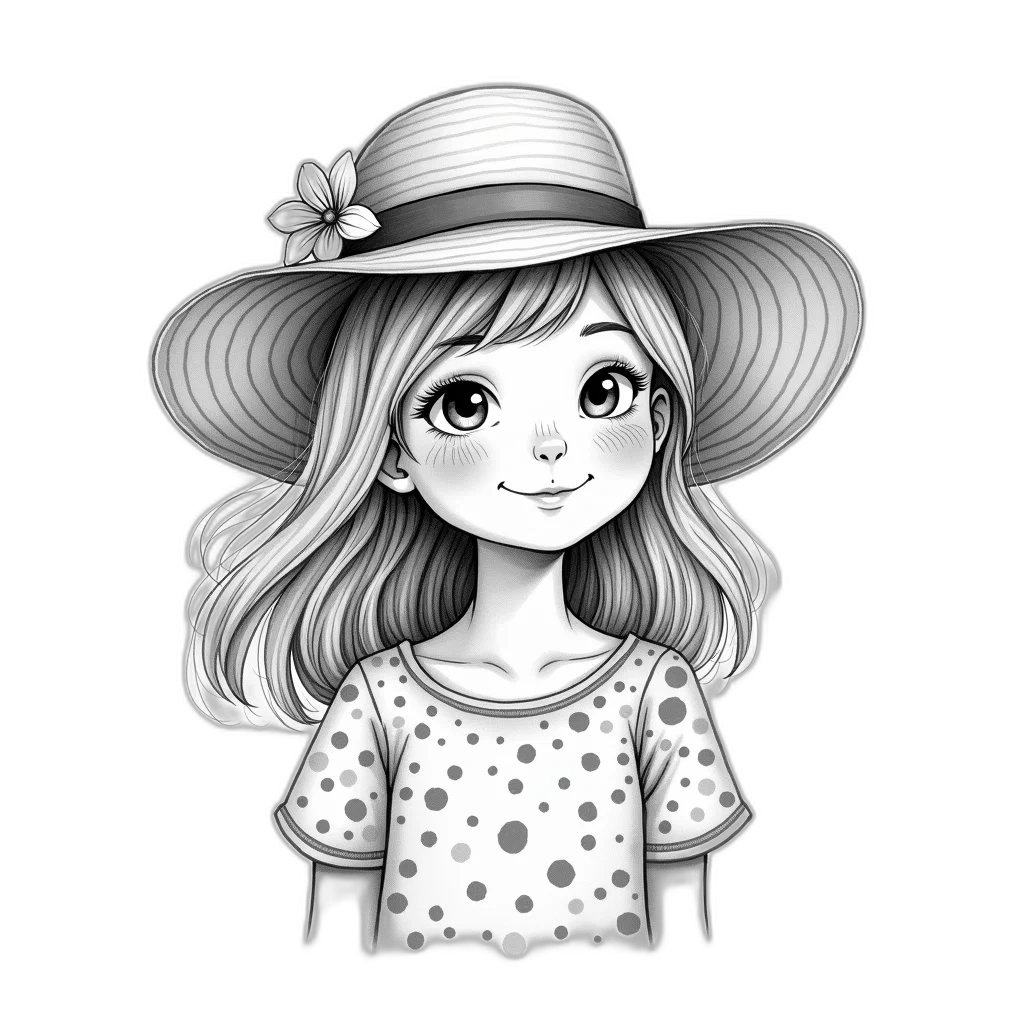 hat, face, dress, staff transparent PNG cut-out