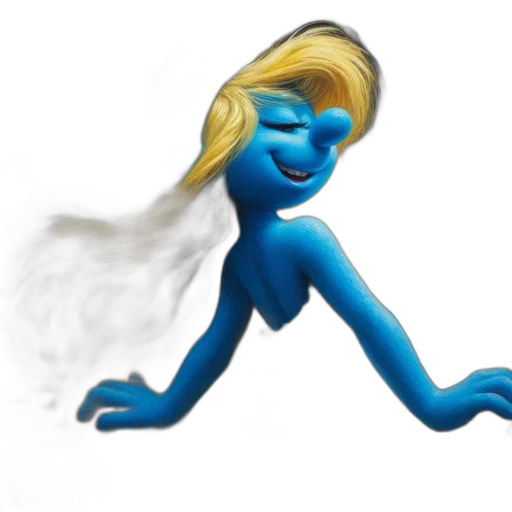 mask, staff, hair, creature transparent PNG cut-out