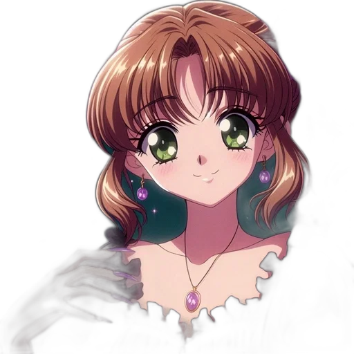 jewelry, face, staff, anime transparent PNG cut-out
