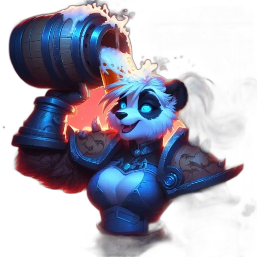 dragon, staff, weapon, robot transparent PNG cut-out