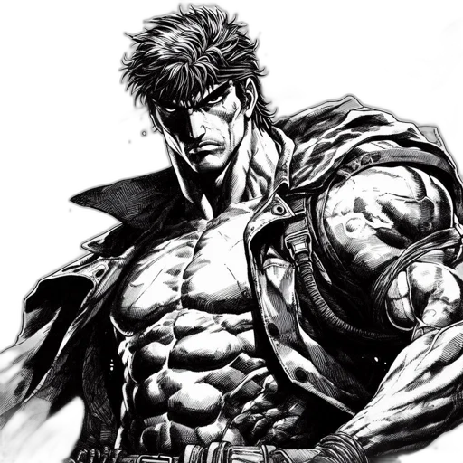 comic book art, concept art, fantasy art, photorealistic transparent PNG cut-out