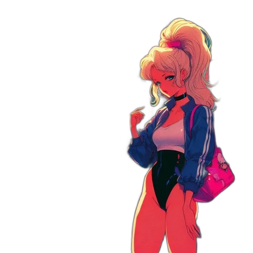 jacket, dress, concept art, comic book art transparent PNG cut-out