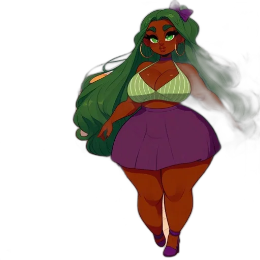 dress, concept art, watercolor, pixel art transparent PNG cut-out