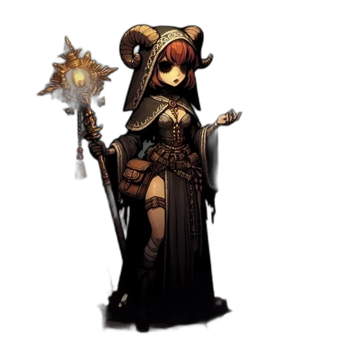 staff, concept art, fantasy art, pixel art transparent PNG cut-out
