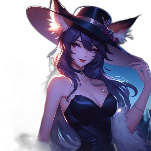 hat, staff, dress, mask transparent PNG cut-out