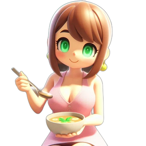 food, dress, staff, weapon transparent PNG cut-out