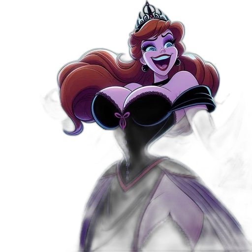 crown, dress, concept art, fantasy art transparent PNG cut-out
