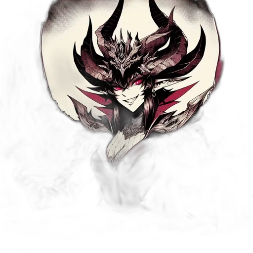 mask, dragon, crown, creature transparent PNG cut-out