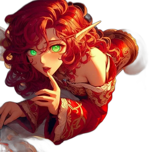 dress, weapon, jewelry, staff transparent PNG cut-out