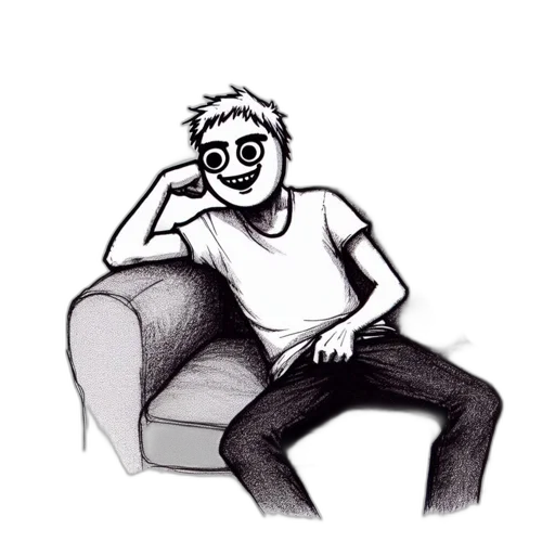 furniture, staff, face, cartoon transparent PNG cut-out