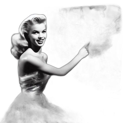 dress, weapon, photorealistic, comic book art transparent PNG cut-out