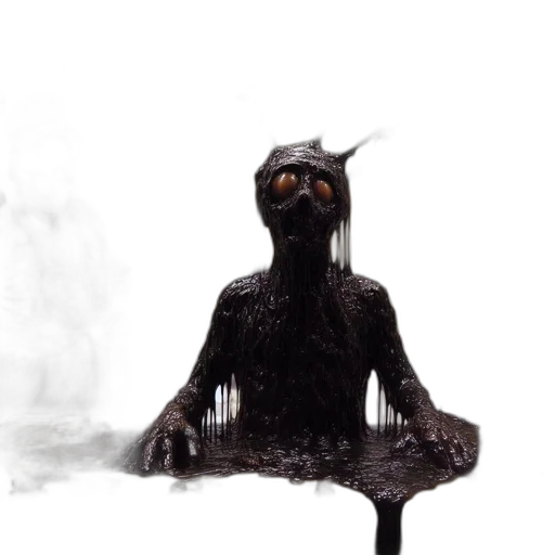 creature, staff, mask, robot transparent PNG cut-out