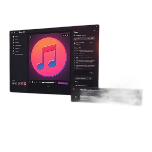 vaporwave, concept art, neon, red transparent PNG cut-out