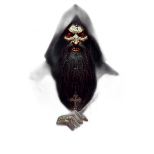 creature, mask, staff, face transparent PNG cut-out