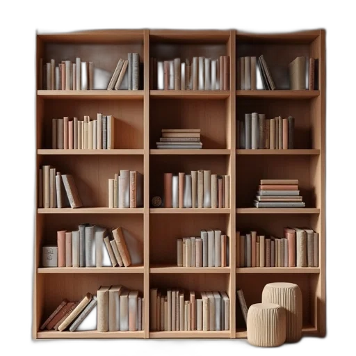 furniture, 3d render, different, sized transparent PNG cut-out