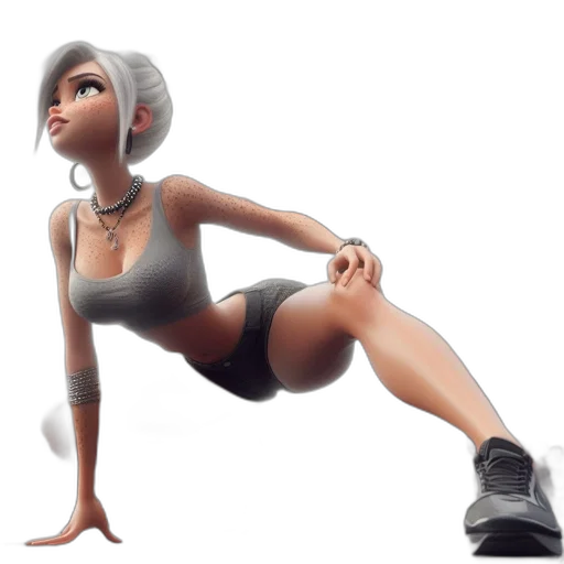 concept art, 3d render, cartoon, fantasy art transparent PNG cut-out