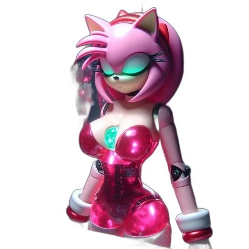 robot, dress, creature, weapon transparent PNG cut-out