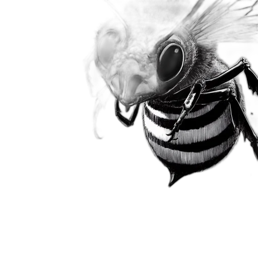 animal, creature, concept art, photorealistic transparent PNG cut-out