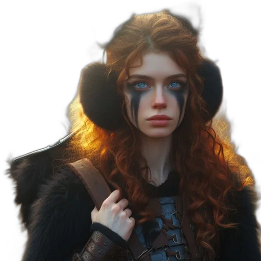 jacket, face, staff, crown transparent PNG cut-out
