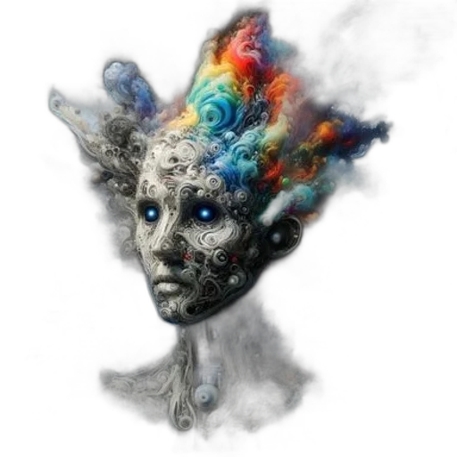 mask, face, creature, crown transparent PNG cut-out