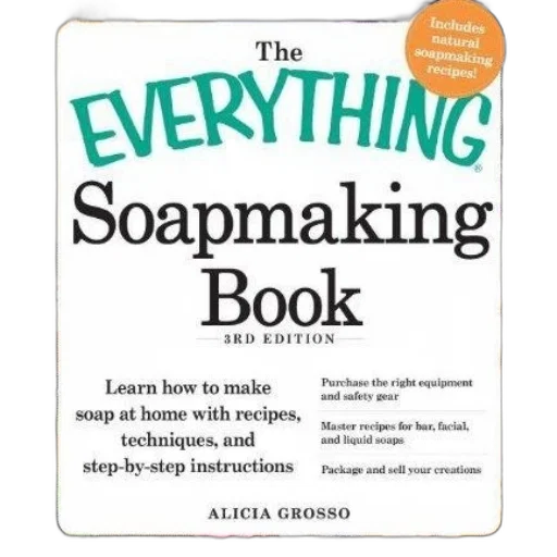 everything, soapmaking, book, alicia transparent PNG cut-out