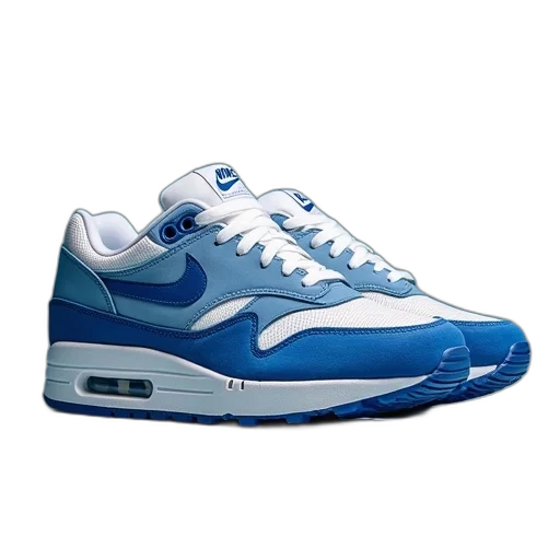 shoes, vaporwave, 3d render, blue transparent PNG cut-out