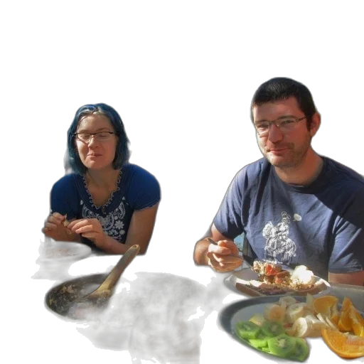 food, staff, face, 3d render transparent PNG cut-out