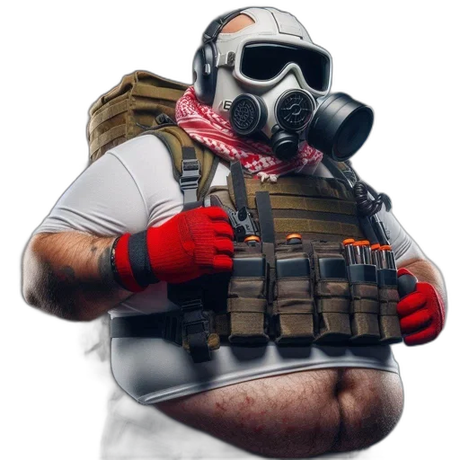 weapon, mask, robot, food transparent PNG cut-out