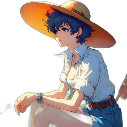 hat, staff, umbrella, weapon transparent PNG cut-out