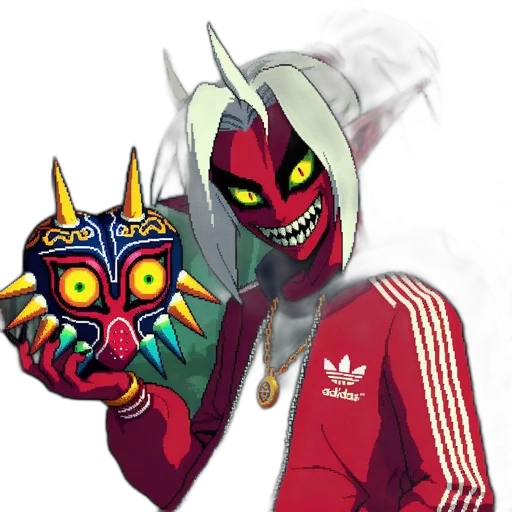 mask, jacket, creature, face transparent PNG cut-out
