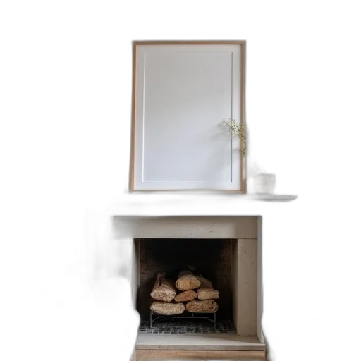 furniture, 3d render, photorealistic, earth tones transparent PNG cut-out
