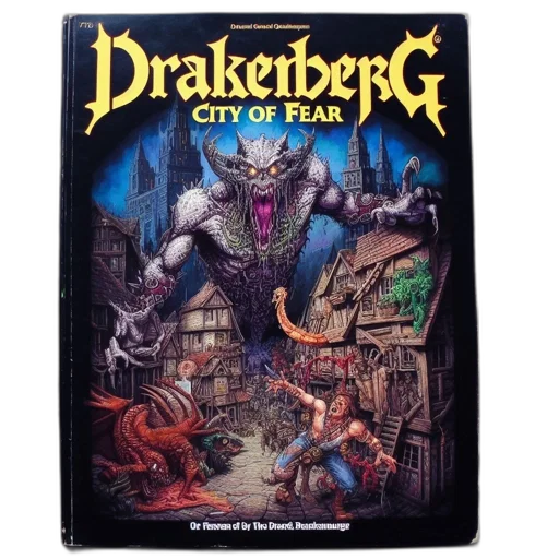 comic book art, dungeons, dragons, supplement transparent PNG cut-out
