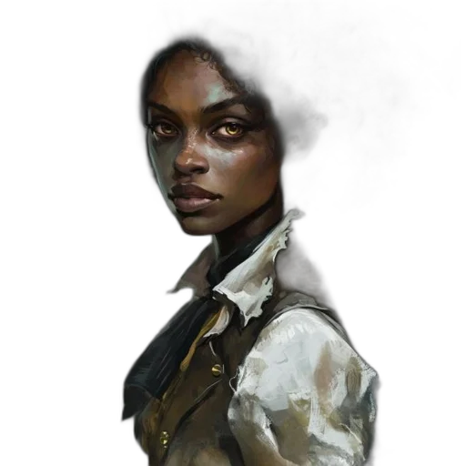 face, jacket, staff, concept art transparent PNG cut-out