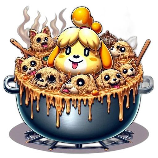 food, staff, pixel art, concept art transparent PNG cut-out