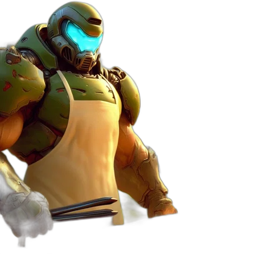 robot, weapon, creature, mask transparent PNG cut-out