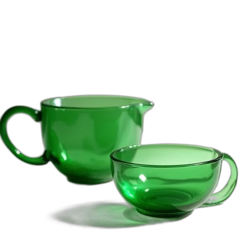food, 3d render, photorealistic, green transparent PNG cut-out