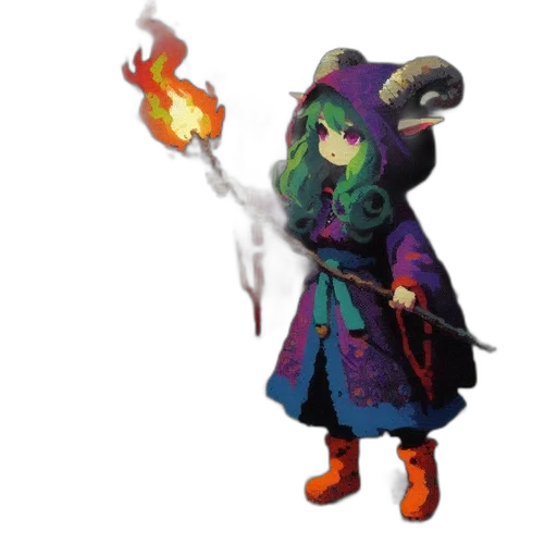 staff, dragon, weapon, mask transparent PNG cut-out