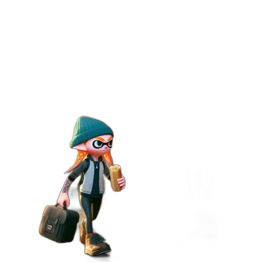 hat, jacket, animal, mask transparent PNG cut-out