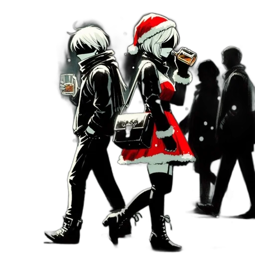 jacket, concept art, comic book art, cyberpunk transparent PNG cut-out