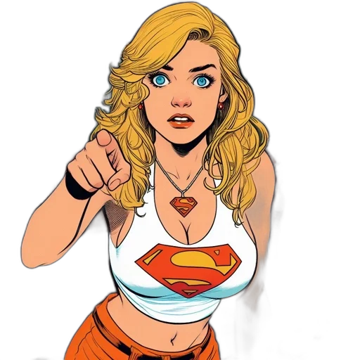 comic book art, cartoon, concept art, pixel art transparent PNG cut-out
