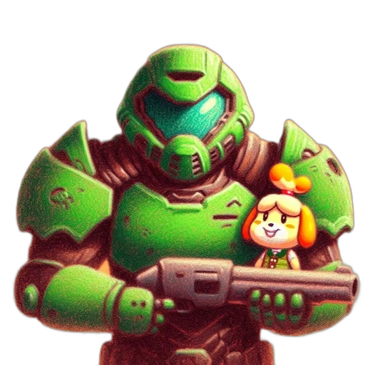 robot, weapon, staff, animal transparent PNG cut-out