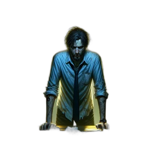 jacket, staff, weapon, concept art transparent PNG cut-out
