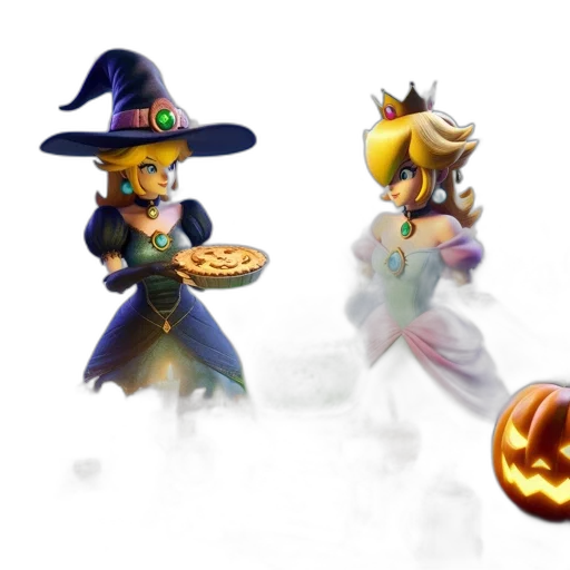 concept art, pixel art, 3d render, fantasy art transparent PNG cut-out
