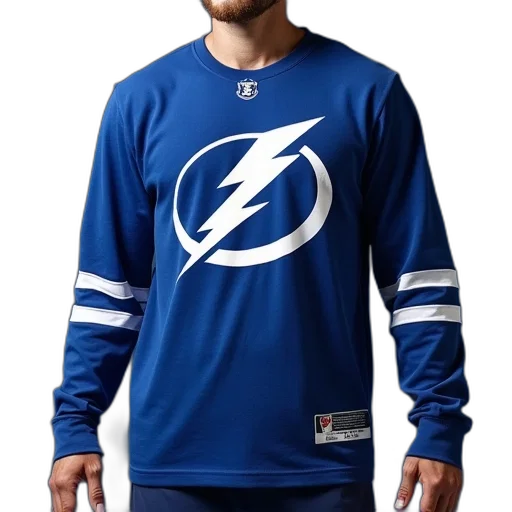 jacket, men, tampa, lightning transparent PNG cut-out